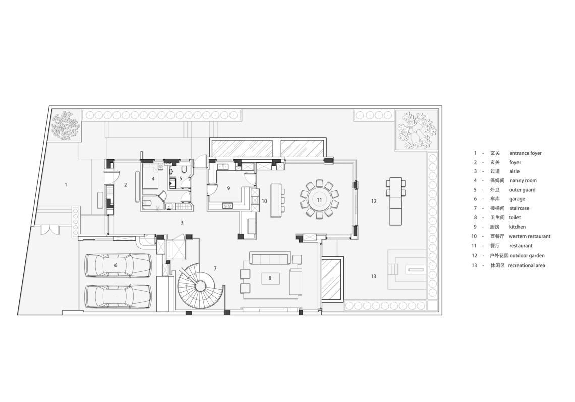 River Island Villa / Jishang Space Design