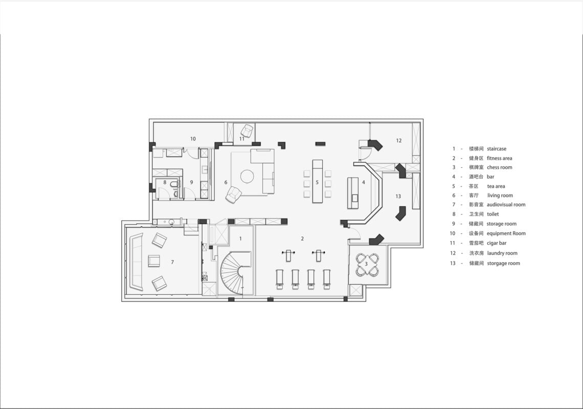 River Island Villa / Jishang Space Design