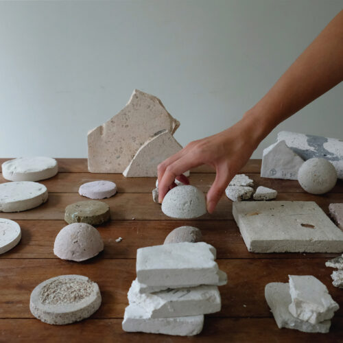 Sea Stone: A Sustainable Concrete-Like Material Made from Recycled Seashells