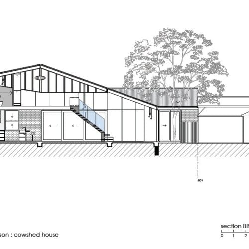 Cowshed House / Carter Williamson Architects