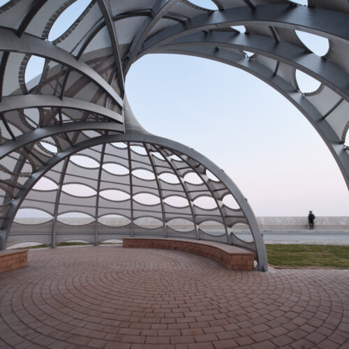 The possibilities of pavilion, three ecological pavilions by the sea / hcch studio