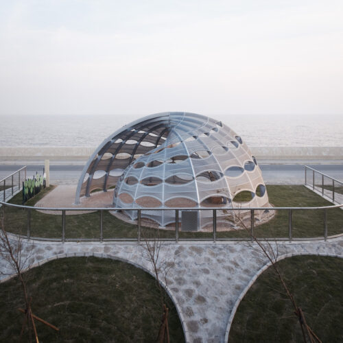 The possibilities of pavilion, three ecological pavilions by the sea / hcch studio