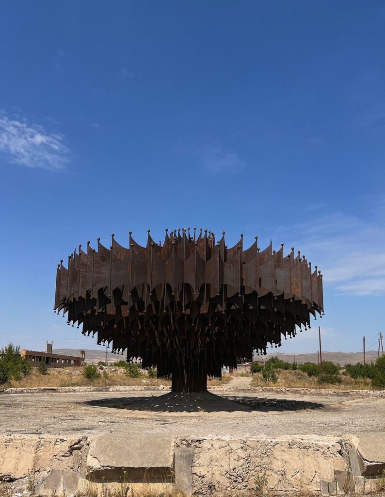 The iron fountain in gyumri: a soviet-era relic and symbol of resilience