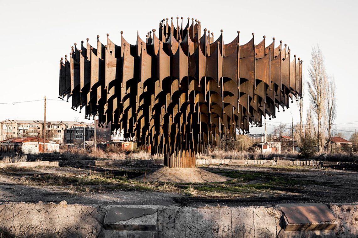 The iron fountain in gyumri: a soviet-era relic and symbol of resilience