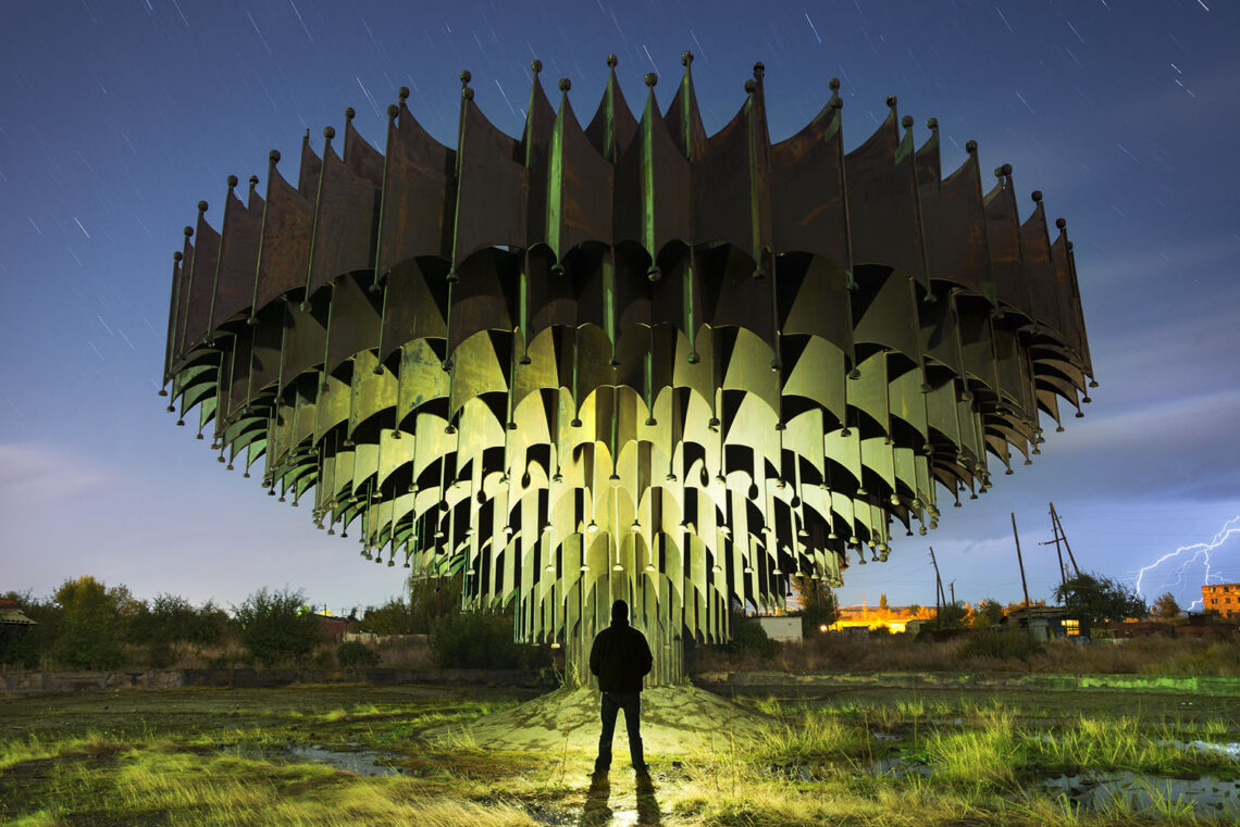 The iron fountain in gyumri: a soviet-era relic and symbol of resilience