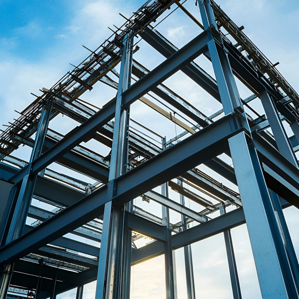 02. Steel frame construction