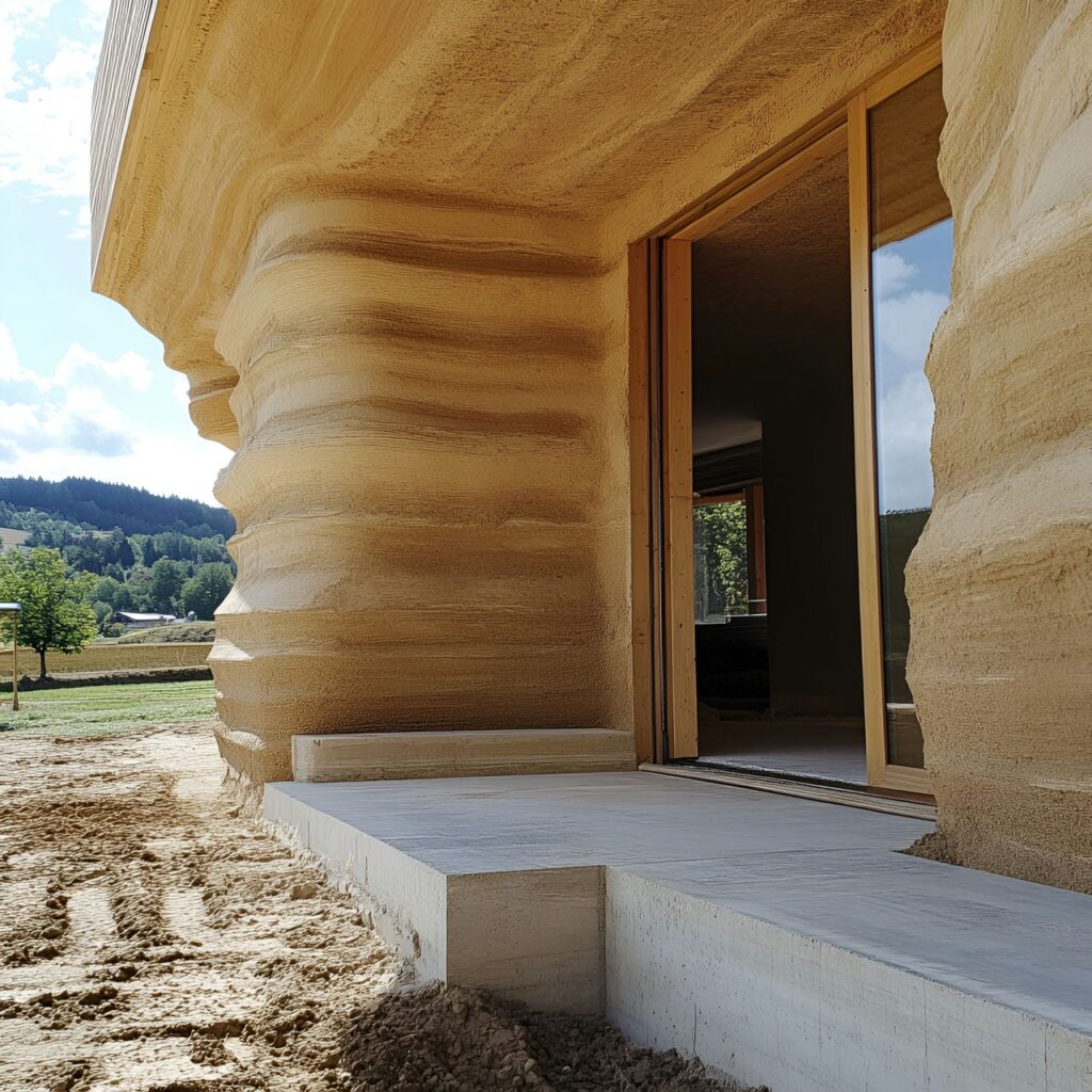 06. Rammed earth construction