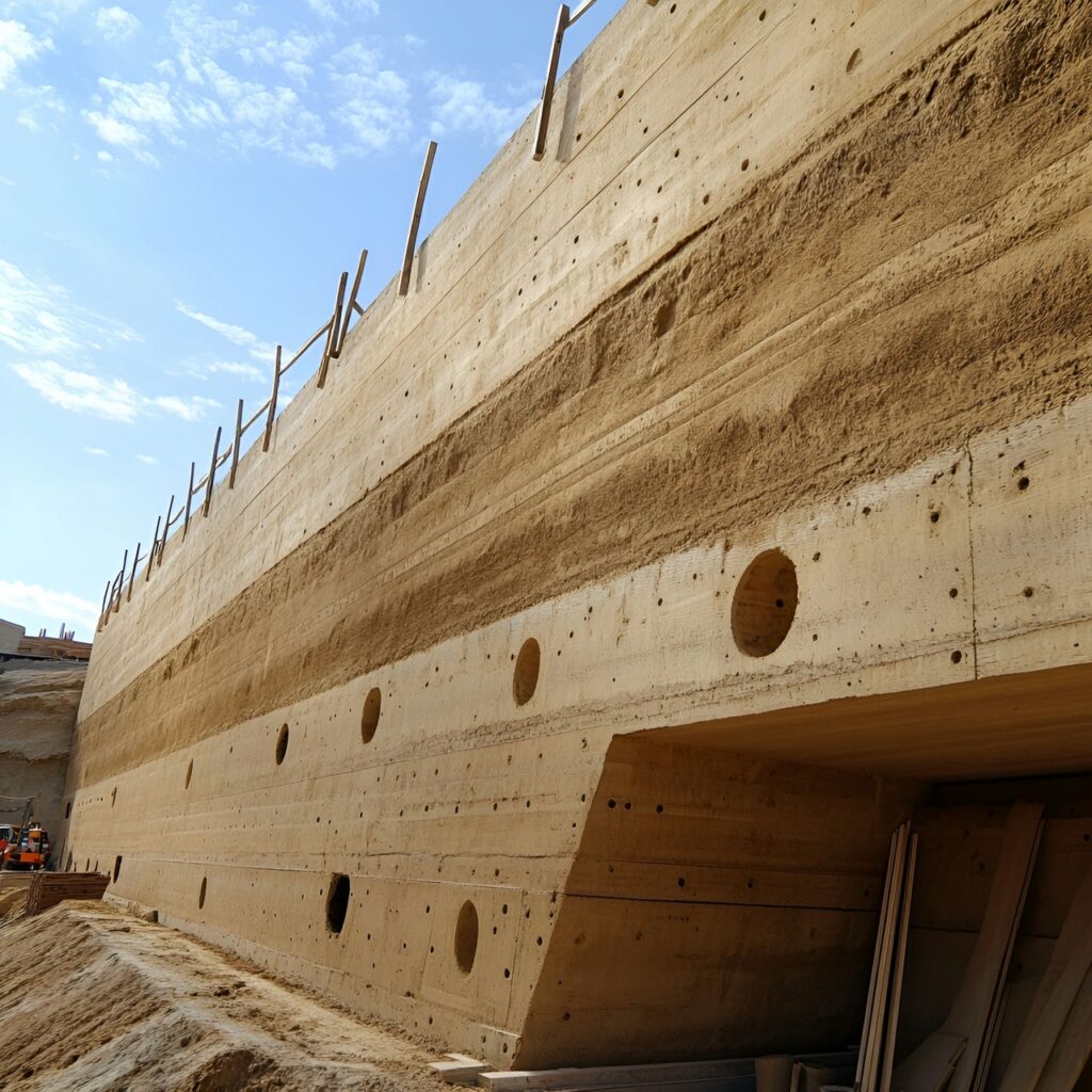 06. Rammed earth construction