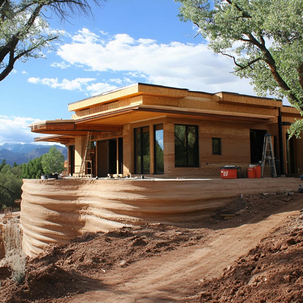 06. Rammed earth construction