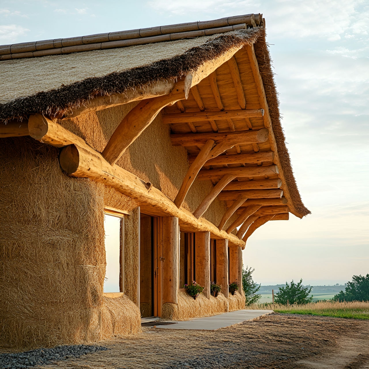 07. Straw bale construction