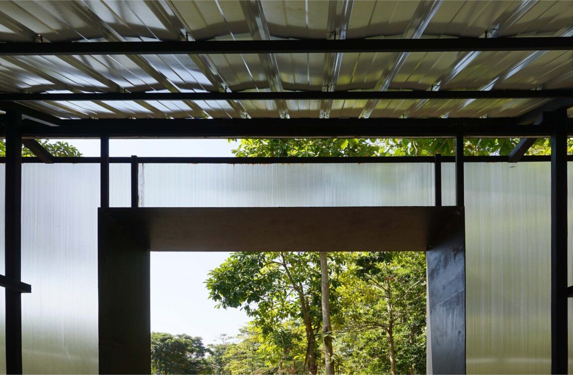 Pavilion in the forest / bansong studio