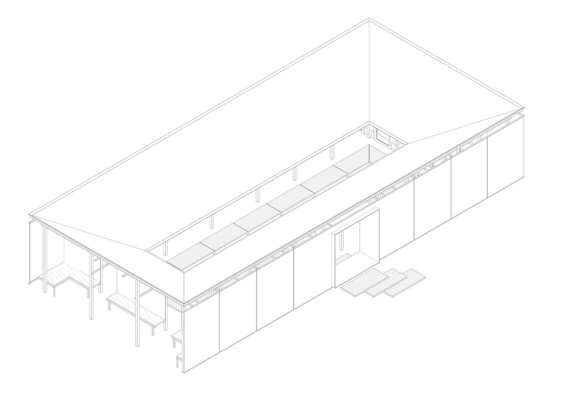 Pavilion in the forest / bansong studio