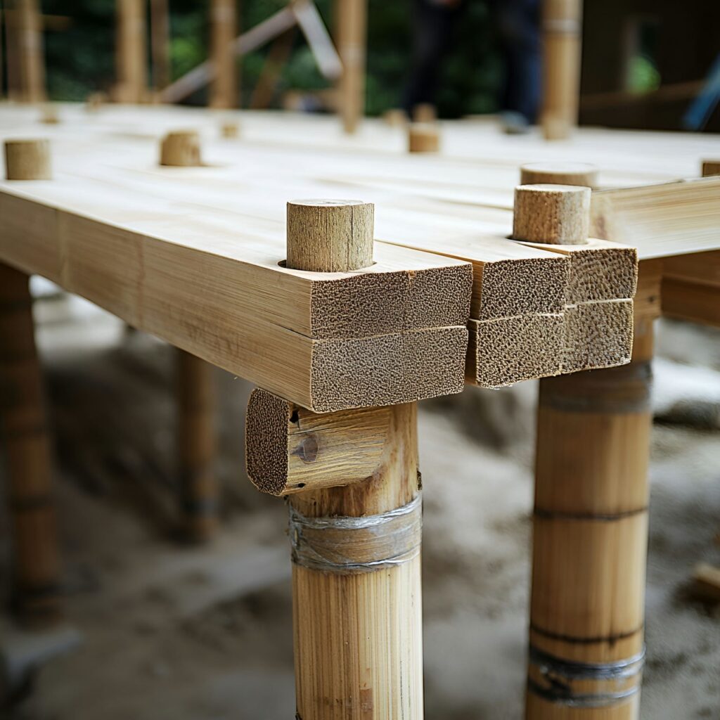 12. Bamboo construction