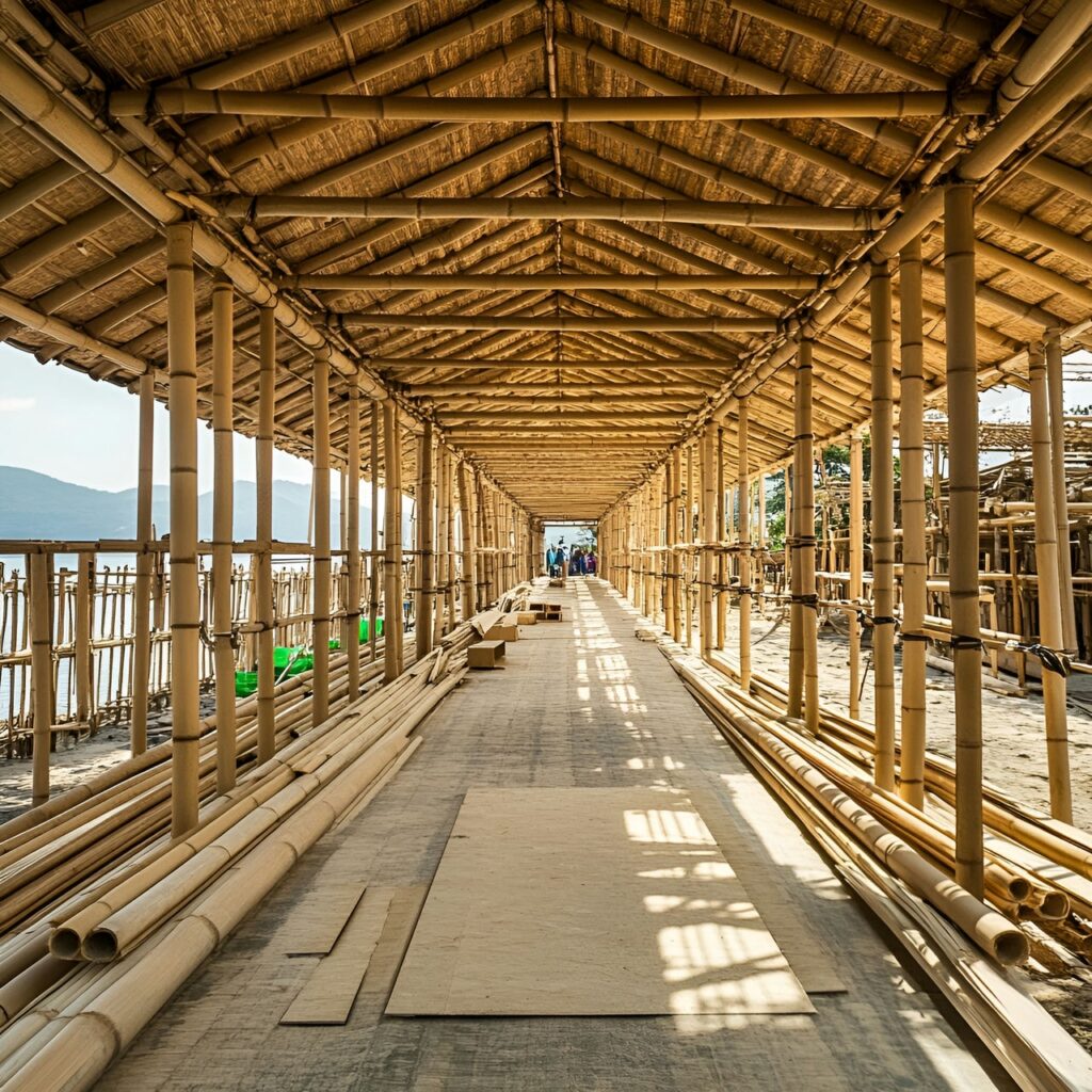 12. Bamboo construction