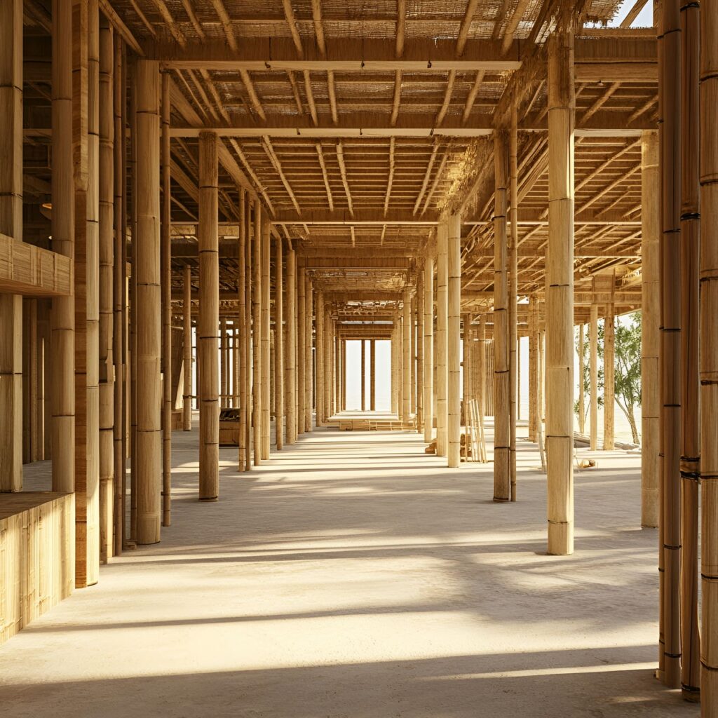 12. Bamboo construction