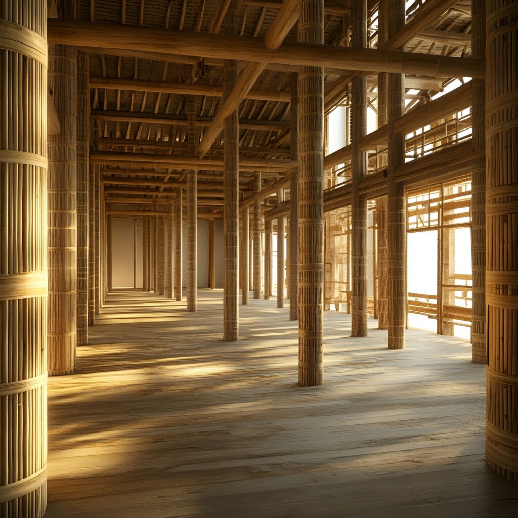 12. Bamboo construction