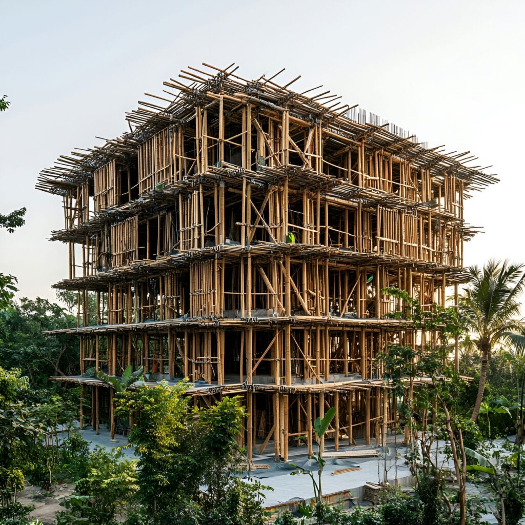 12. Bamboo construction