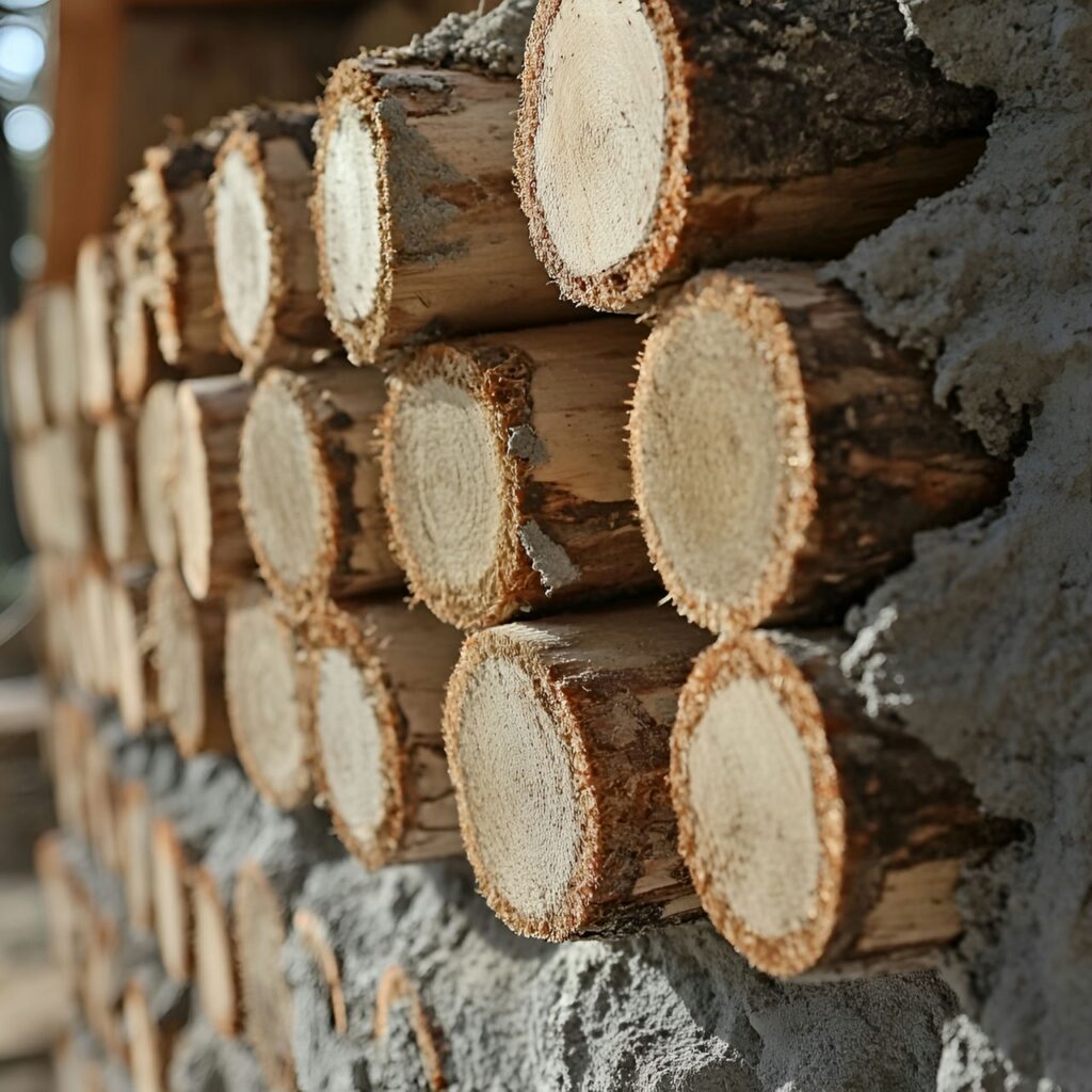 15. Cordwood construction