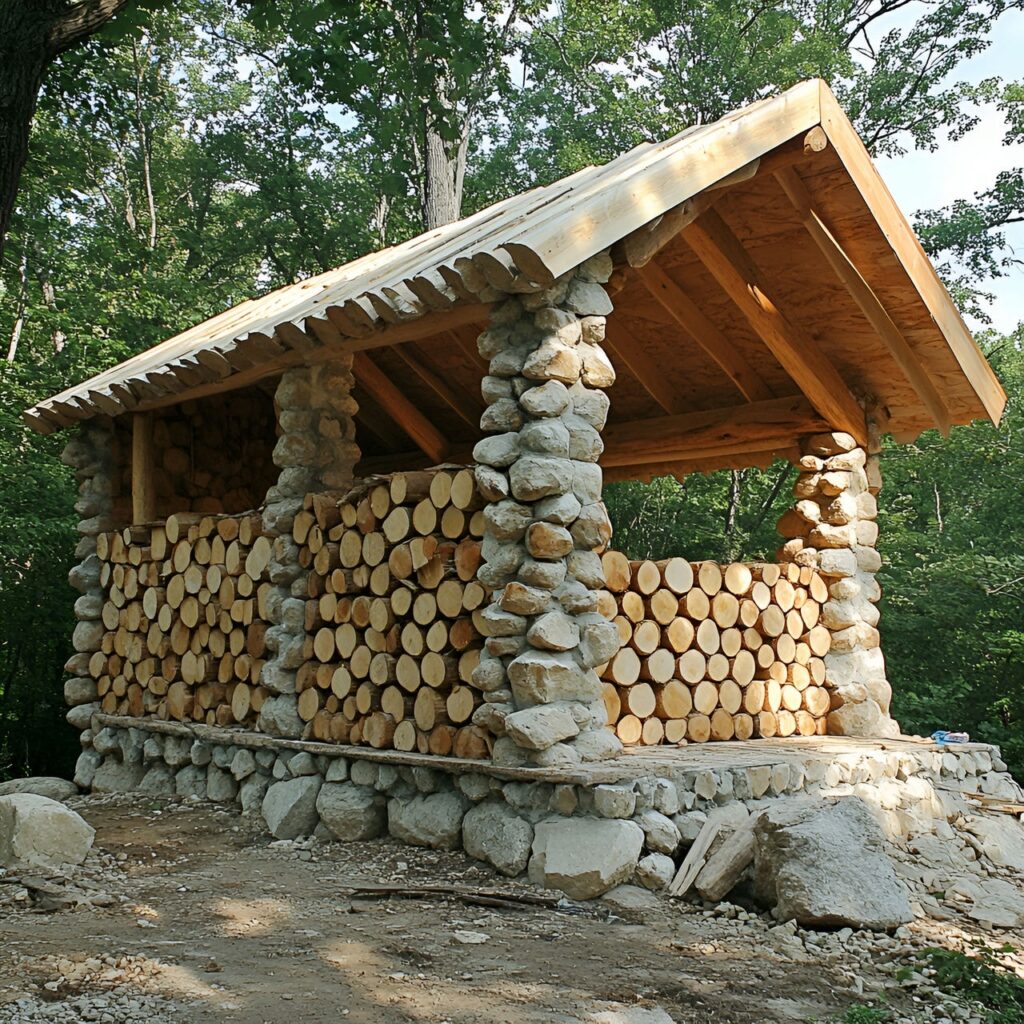 15. Cordwood construction