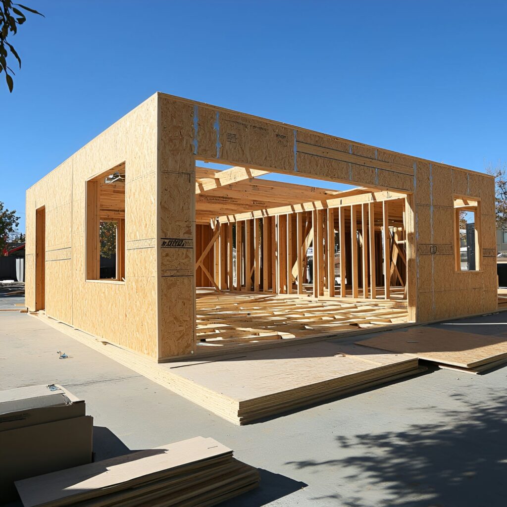 16. Panelized wood framing construction