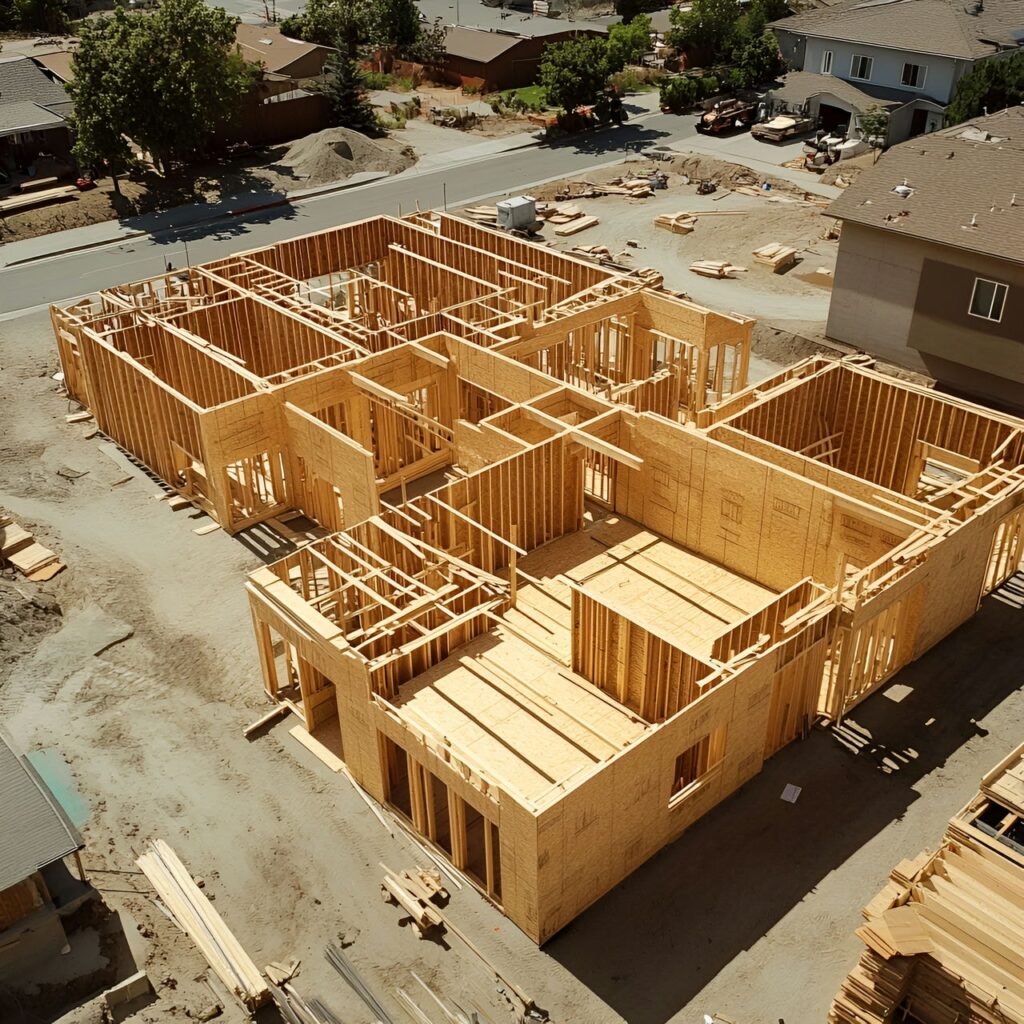 16. Panelized wood framing construction