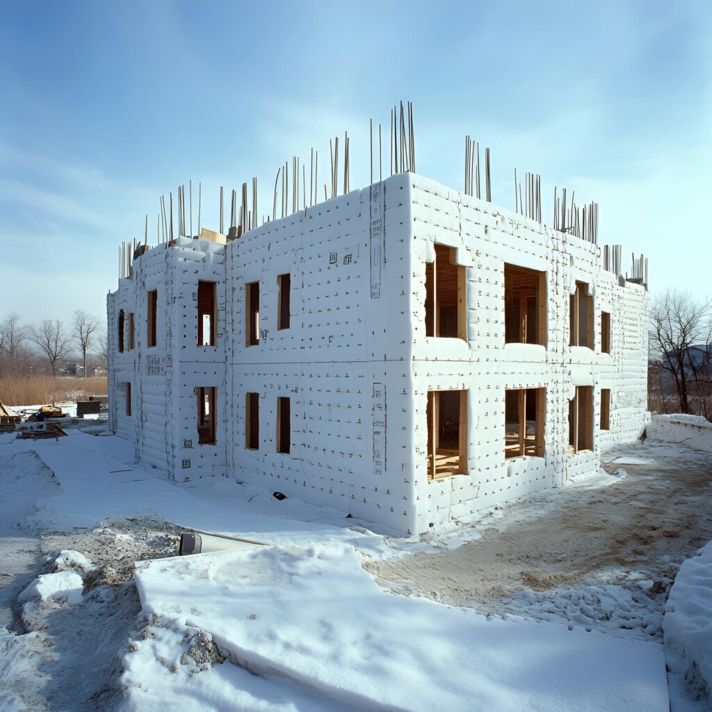 18. Insulated concrete form (icf) construction