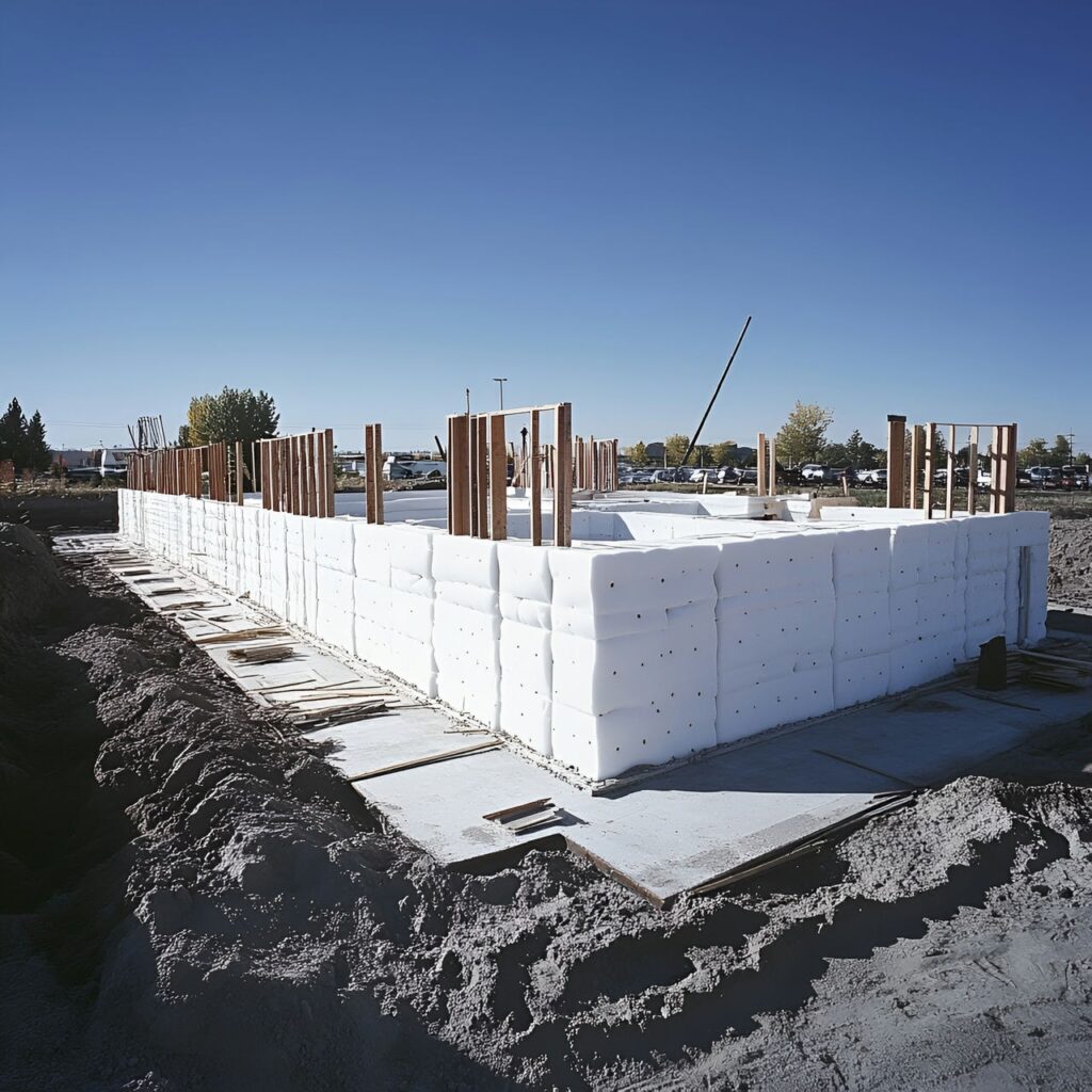 18. Insulated concrete form (icf) construction