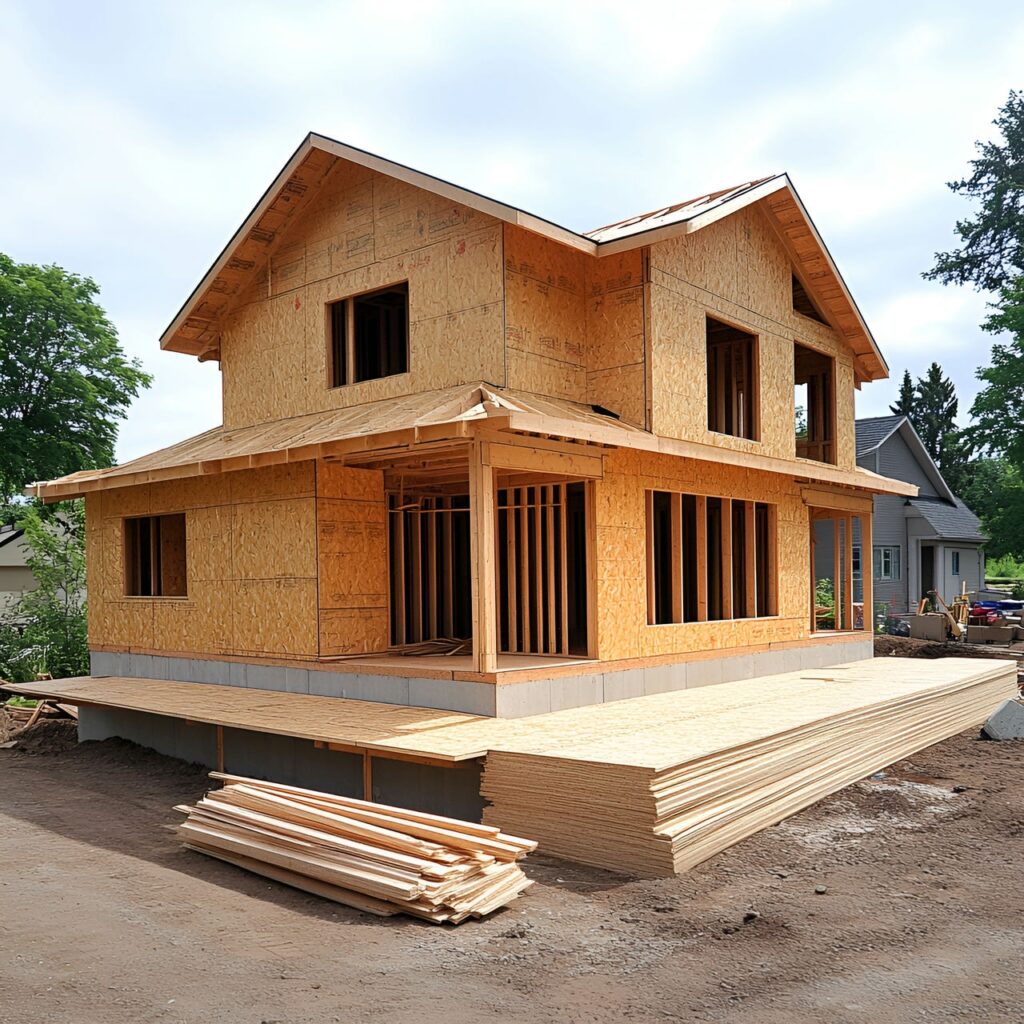 19. Sips (structural insulated panels) construction