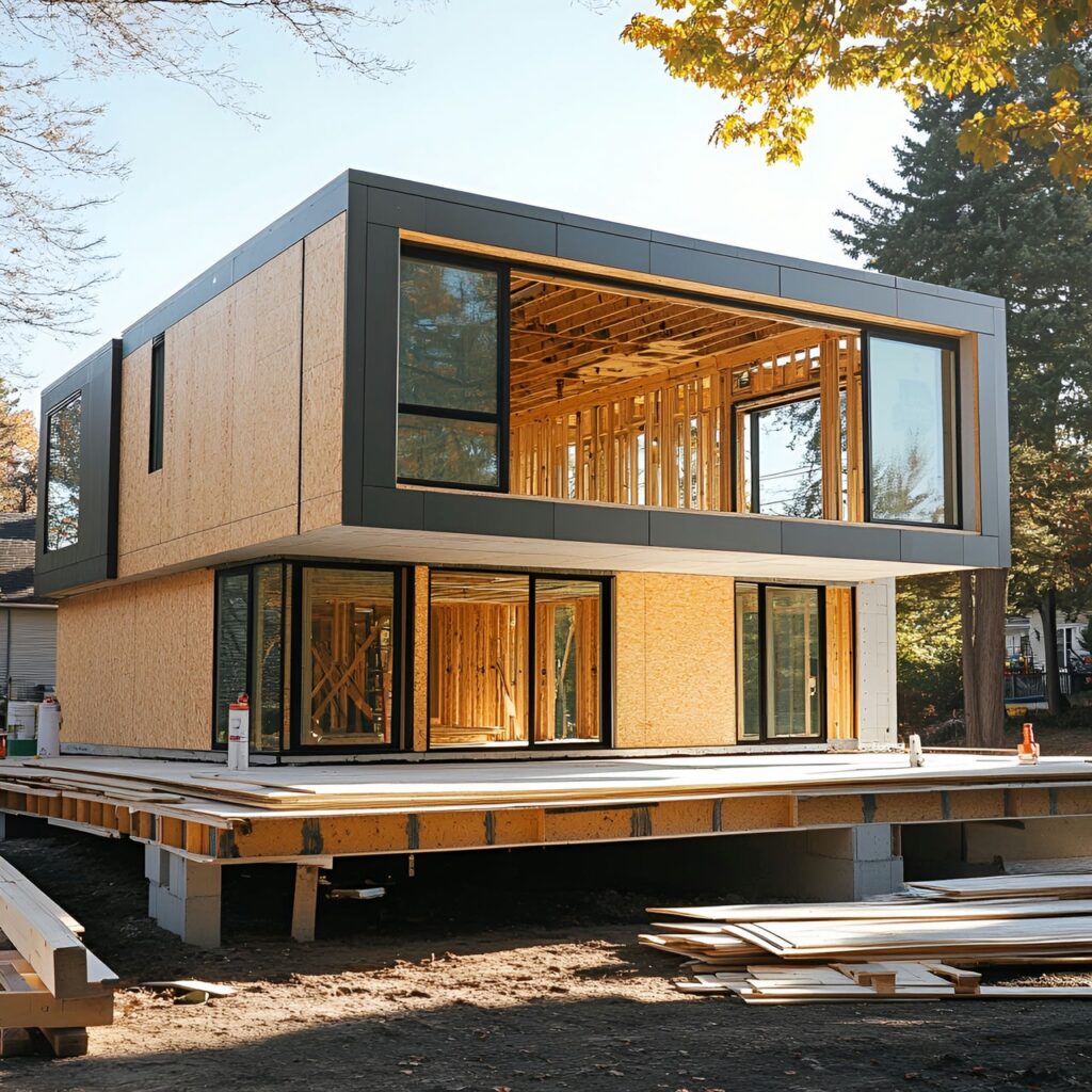 19. Sips (structural insulated panels) construction