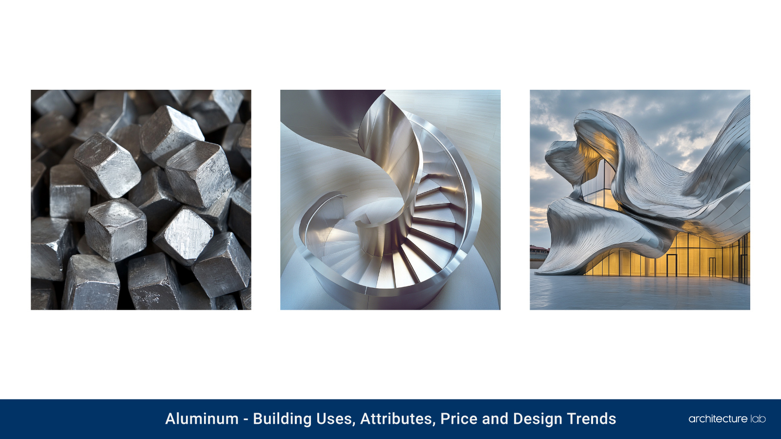 Aluminum: building uses, attributes, price and design trends