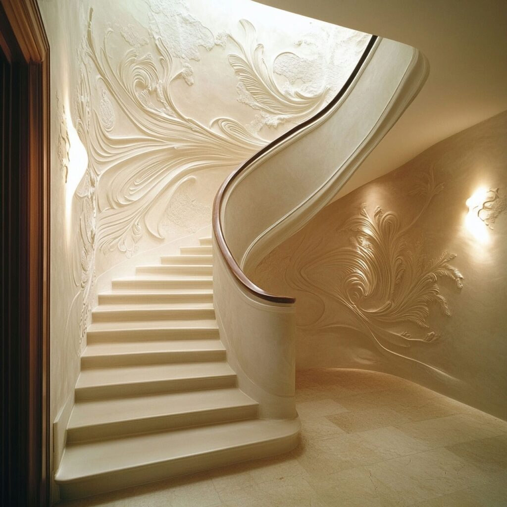 Plaster: building uses, attributes, price and design trends