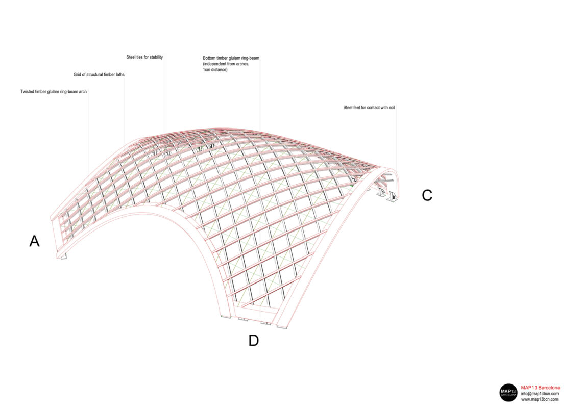 Portalen pavilion / map13 barcelona + summum engineering + edyta augustynowicz