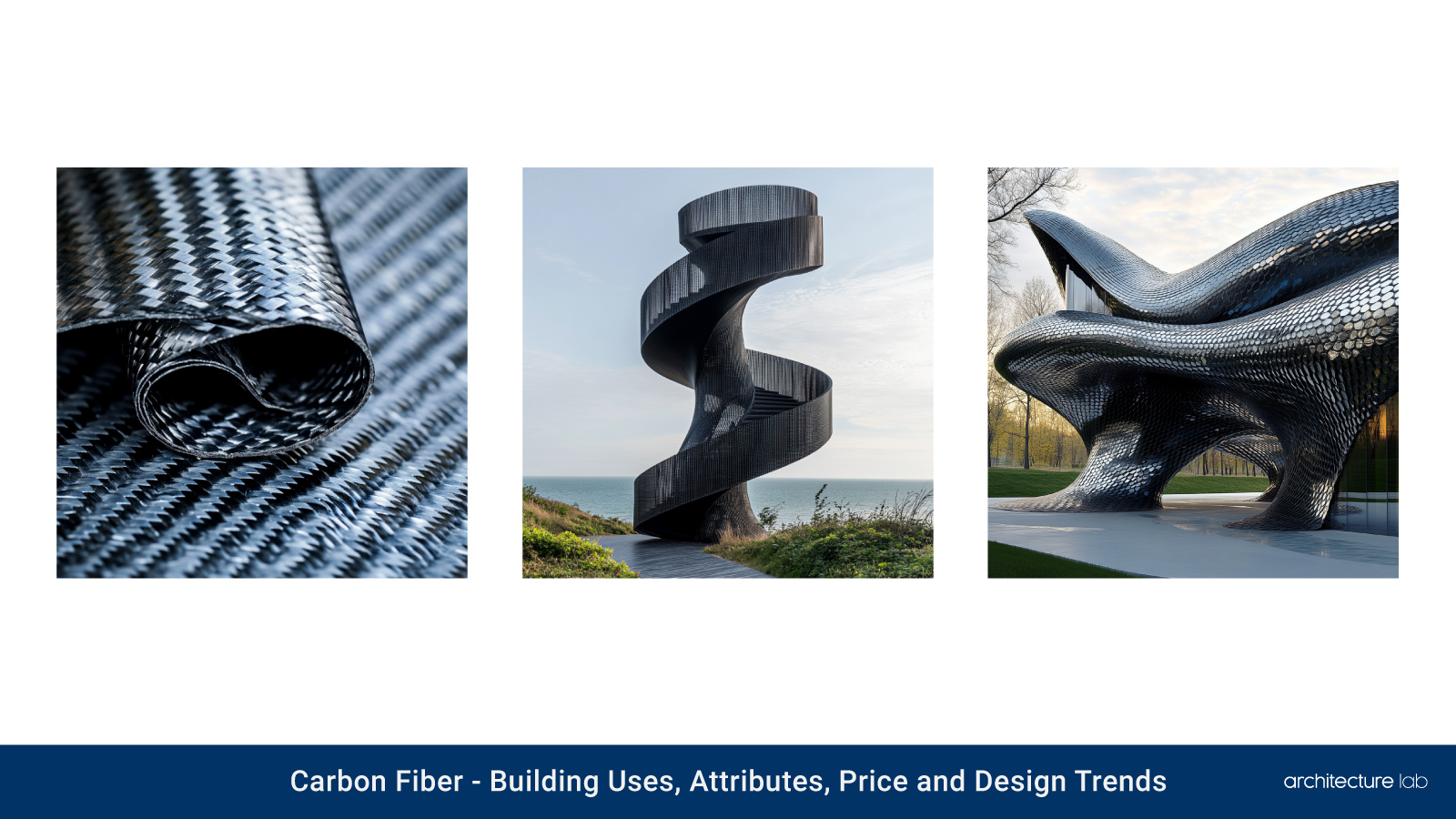 Carbon fiber: building uses, attributes, price and design trends