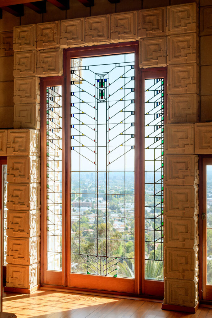 Ennis house window detail photoby ©alexander vertikoff vertikoff archive 3