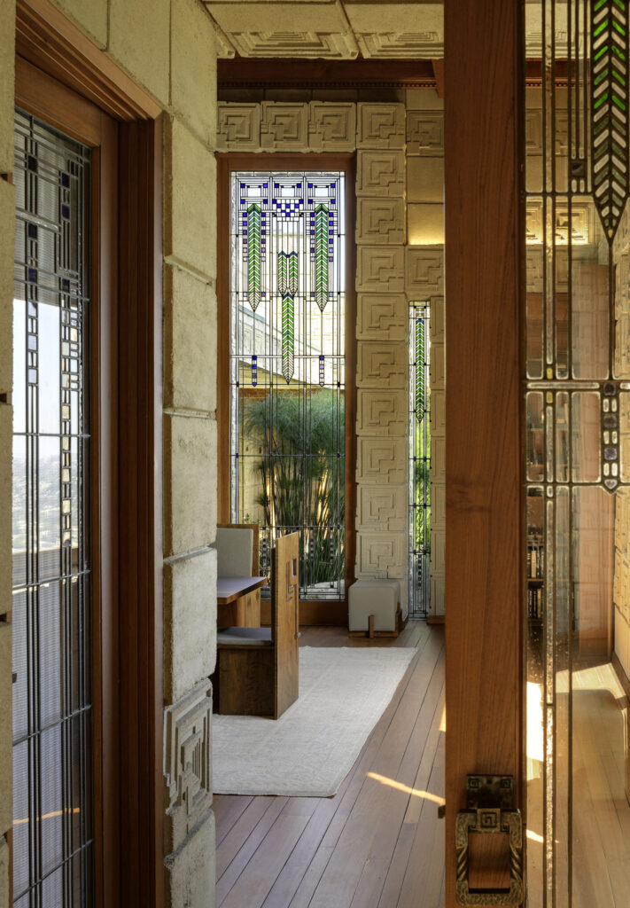 Ennis house window detail photoby ©alexander vertikoff vertikoff archive 4