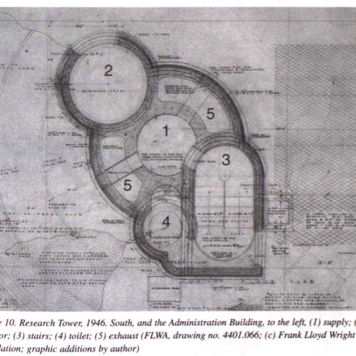 SC Johnson Wax Research Tower / Frank Lloyd Wright | Classics on Architecture Lab