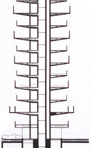 SC Johnson Wax Research Tower / Frank Lloyd Wright | Classics on Architecture Lab