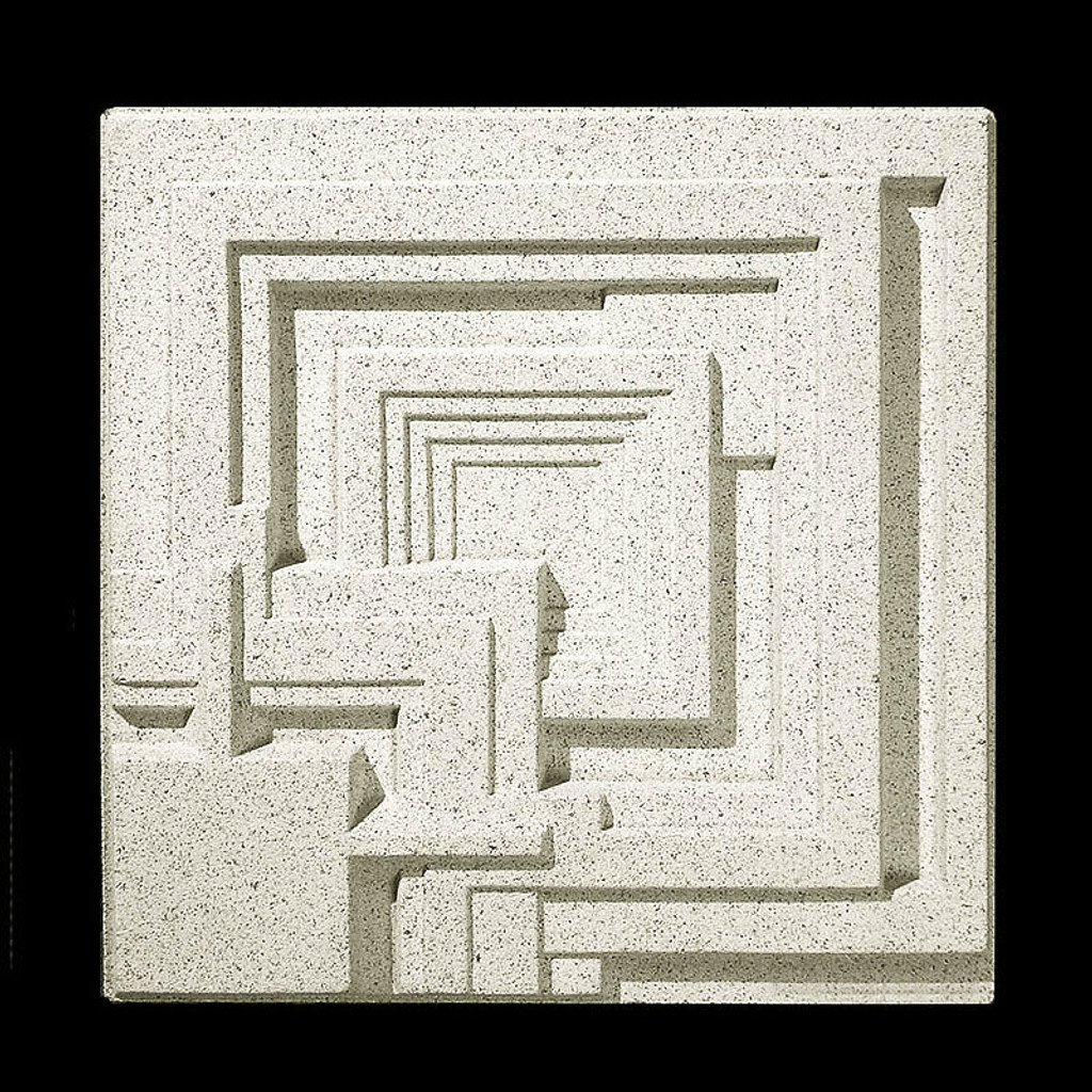 Frank lloyd wright ennis house cast stone wall panel