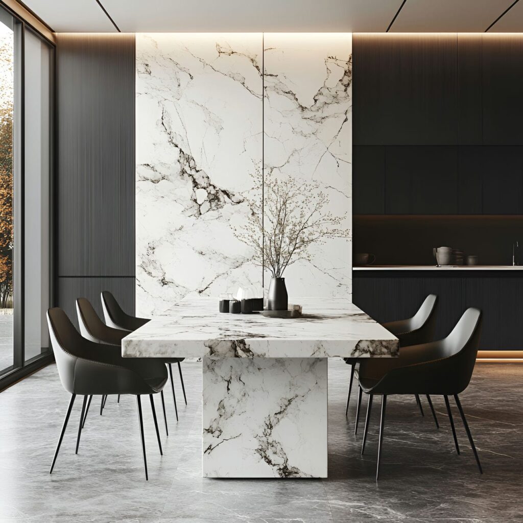 Marble: building uses, attributes, price and design trends