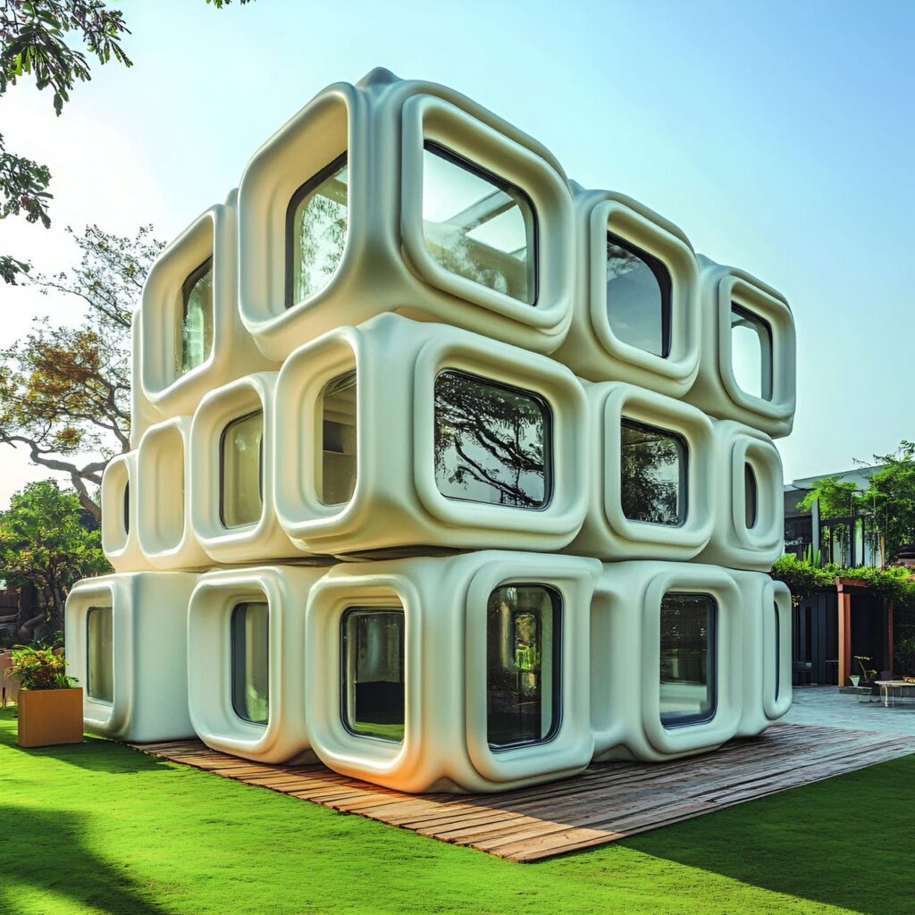 Plastic: building uses, attributes, price and design trends