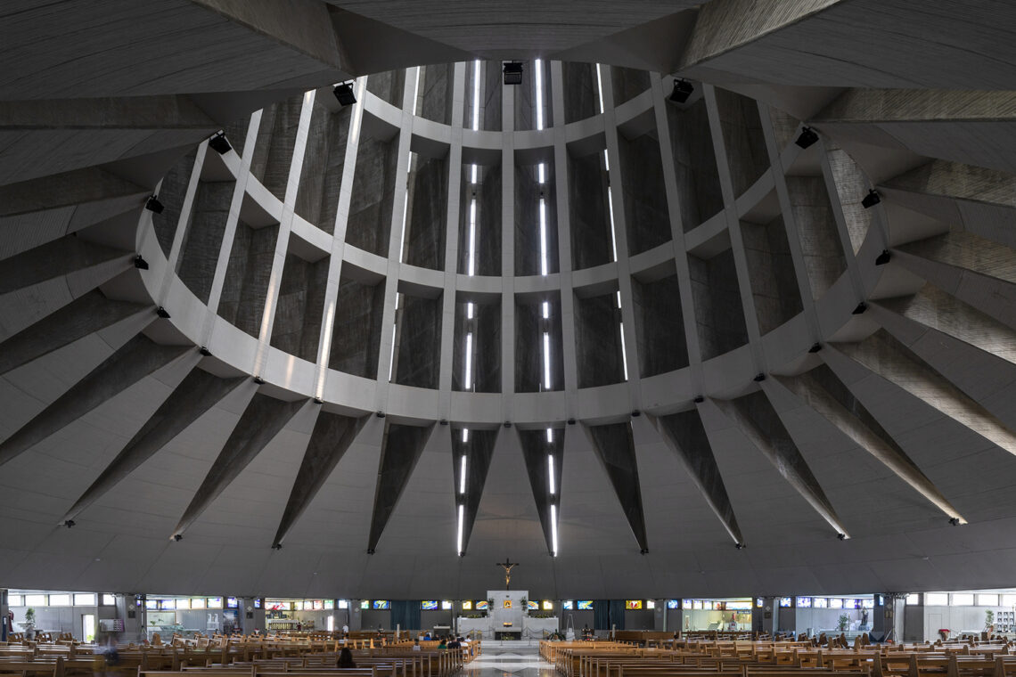 Our lady of tears sanctuary, syracuse michel andrault, pierre parat, 1966-1994 © roberto conte.