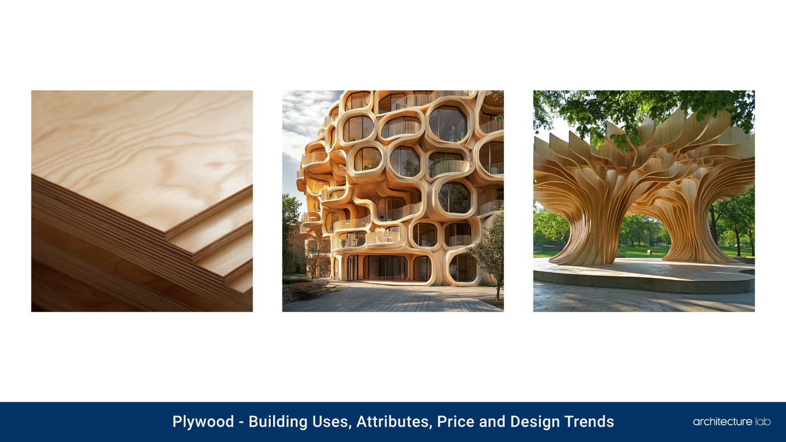 Plywood: building uses, attributes, price and design trends