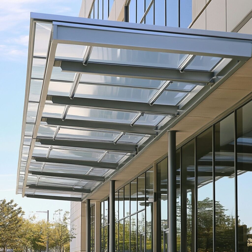 Polycarbonate: building uses, attributes, price and design trends