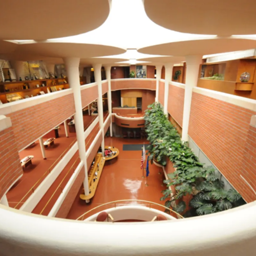 Frank Lloyd Wright's Architectural Feat: Supporting 60 Tons on A Lily Pad Columns at SC Johnson Headquarters