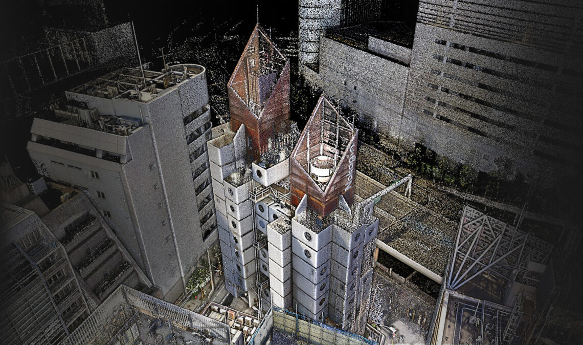 What happened to the 23 capsules saved from nakagin capsule tower?