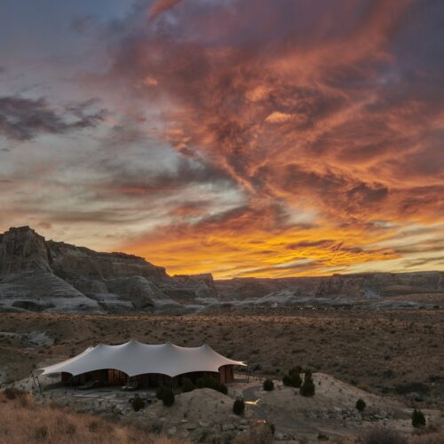 Camp sarika by amangiri / luxury frontiers