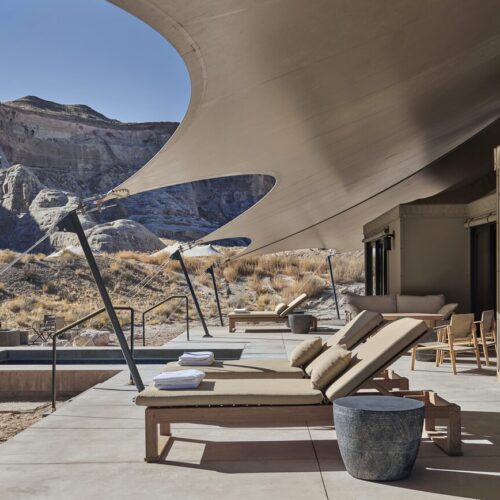 Camp sarika by amangiri / luxury frontiers