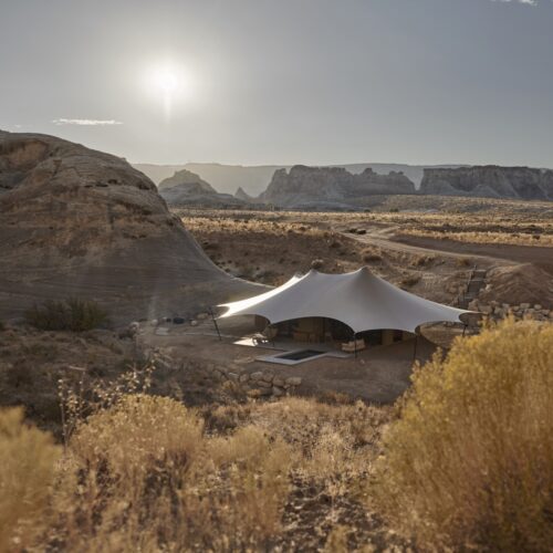 Camp sarika by amangiri / luxury frontiers