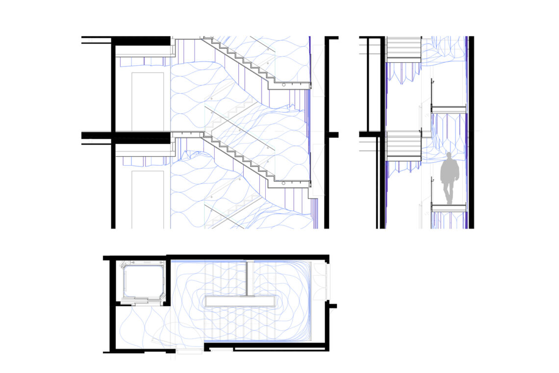 New Interior for Casa Batlló Stairs & Atrium / Kengo Kuma & Associates