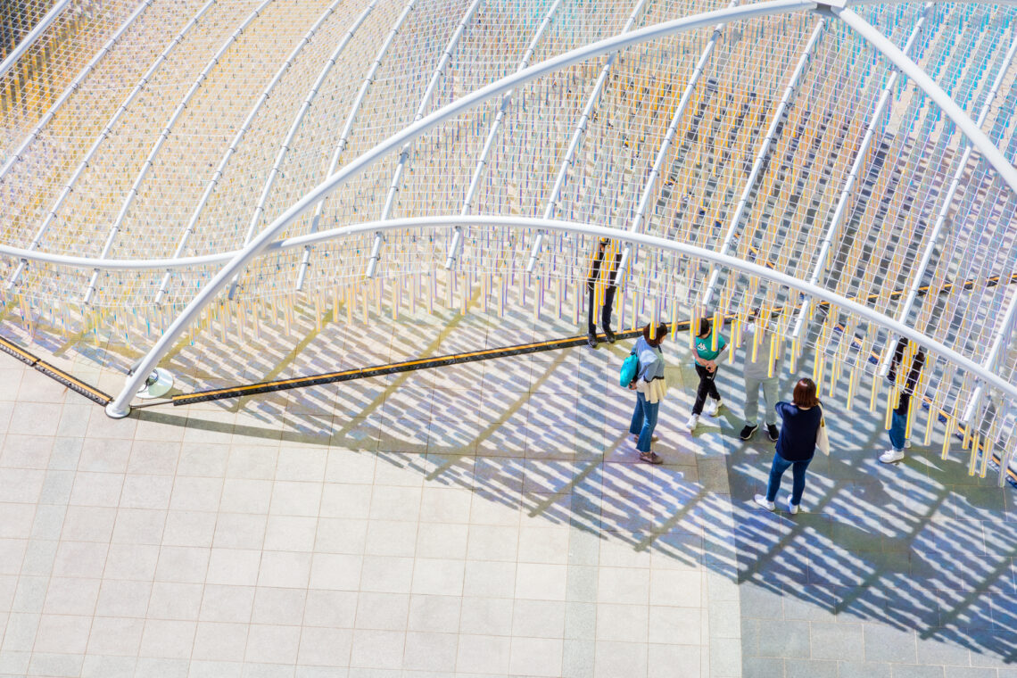 Ripple pavilion / atelier chang